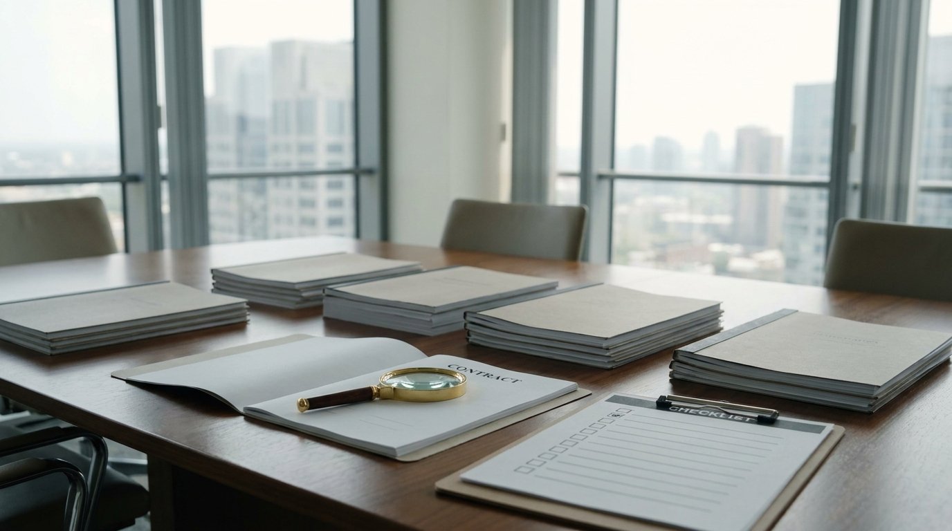 Documents and reports representing partner due diligence assessment